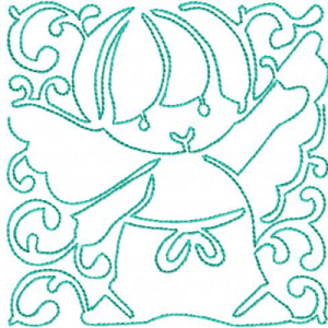 Continuous Line Angel